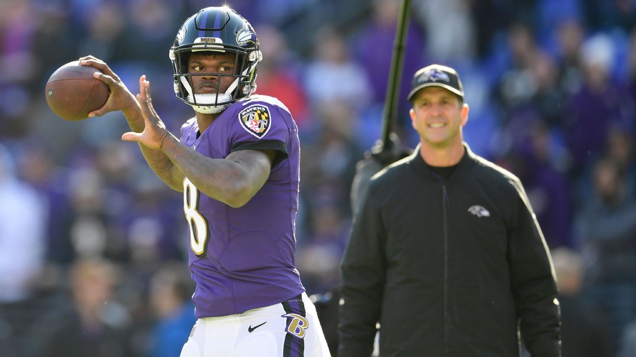 Why Lamar Jackson and John Harbaugh needed each other, and football needed  them together - ESPN