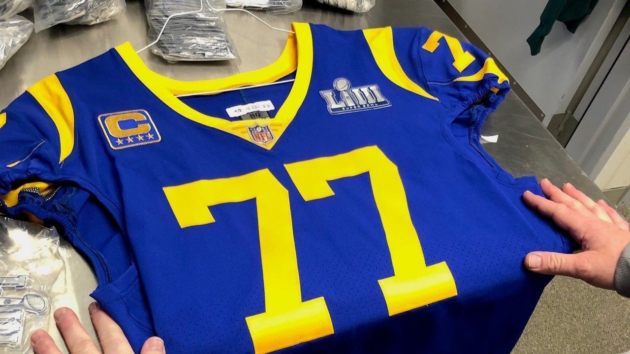 Rams' New Uniforms Have a Patch That Looks Like Future Jersey Ad