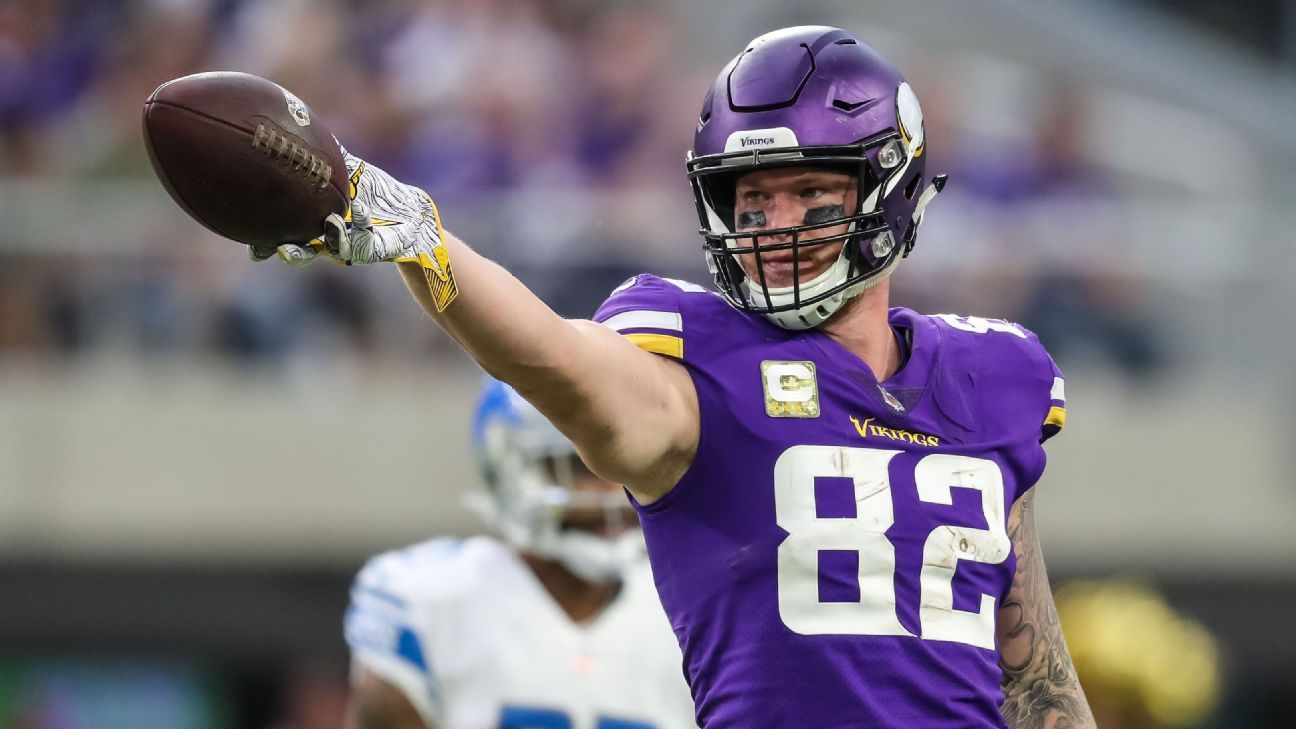 NFL: Bucs showing interest in veteran TE Kyle Rudolph, report says