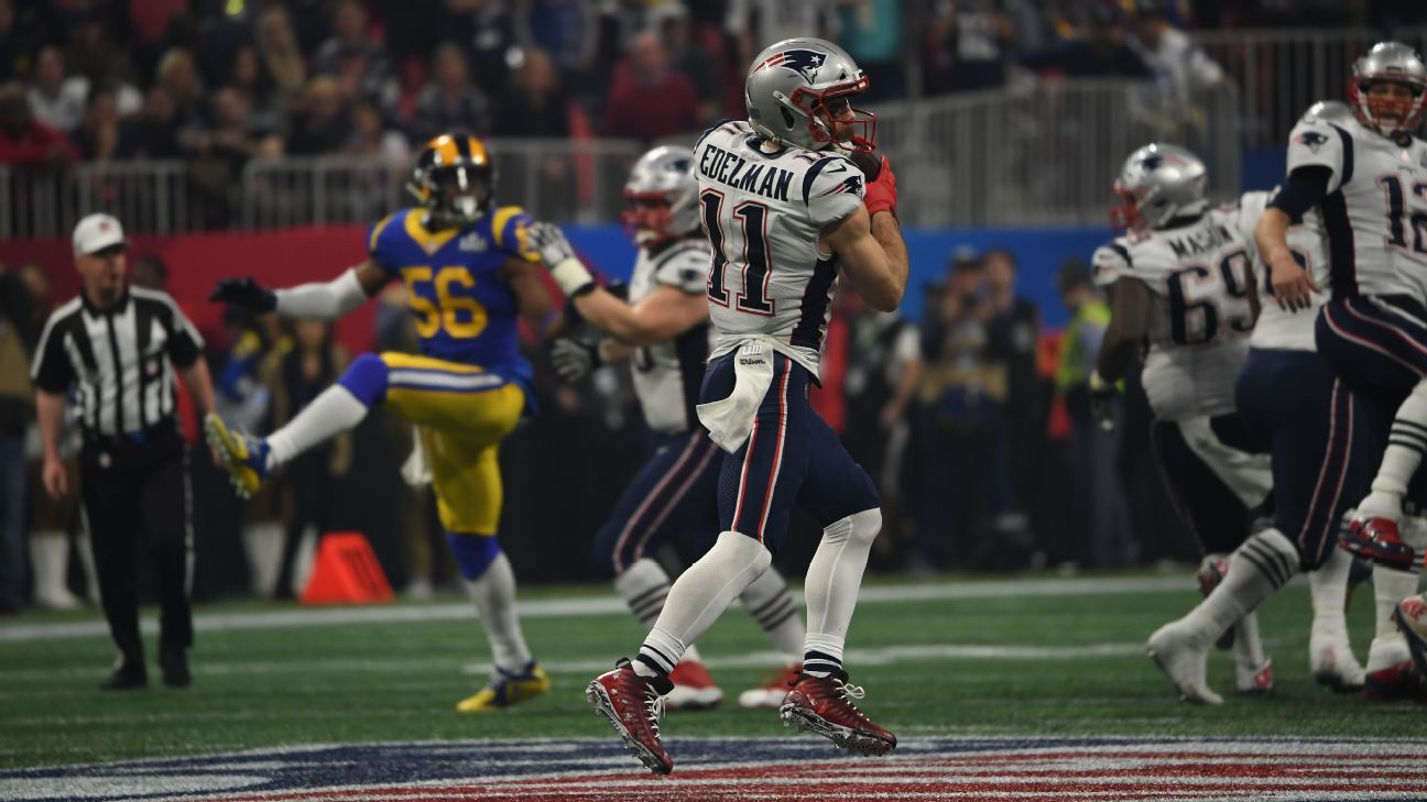 53. Super Bowl LIII: WR Julian Edelman, New England Patriots