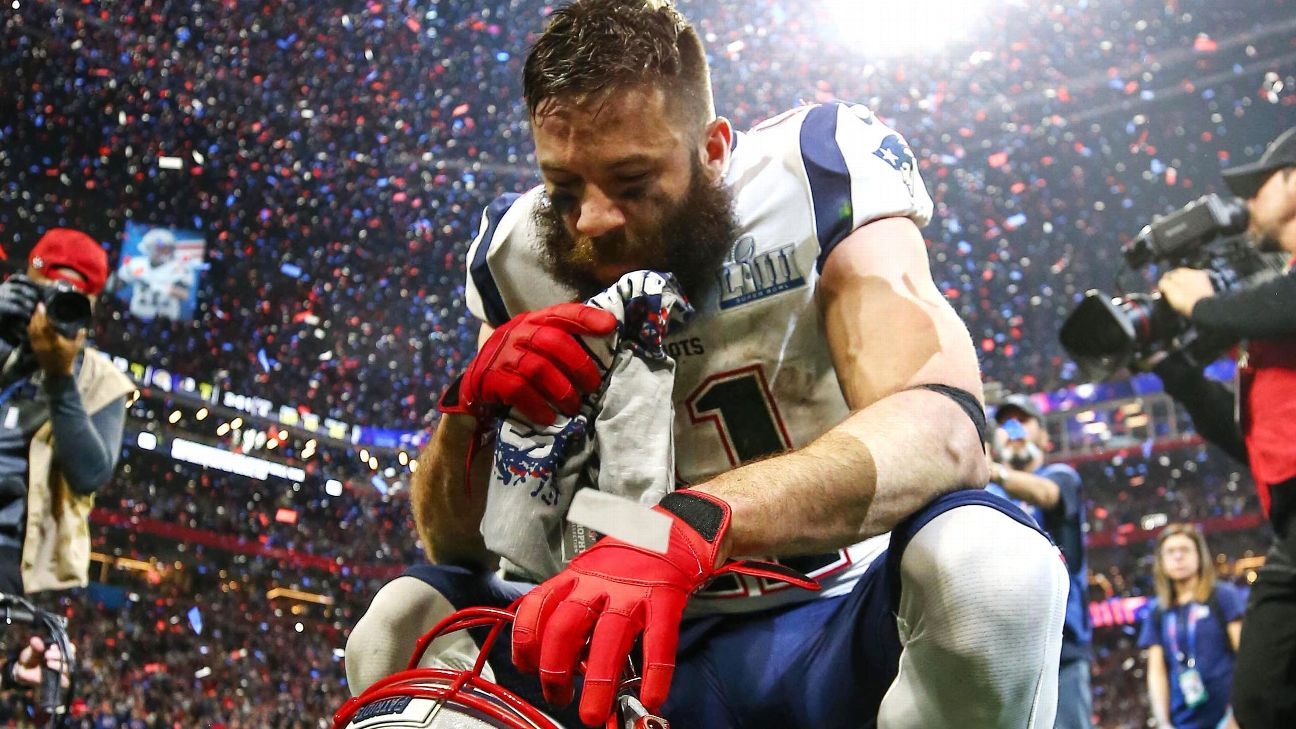 New England Patriots wide receiver Julian Edelman breaks down how he made  that Super Bowl catch -- Body Issue 2017 - ESPN