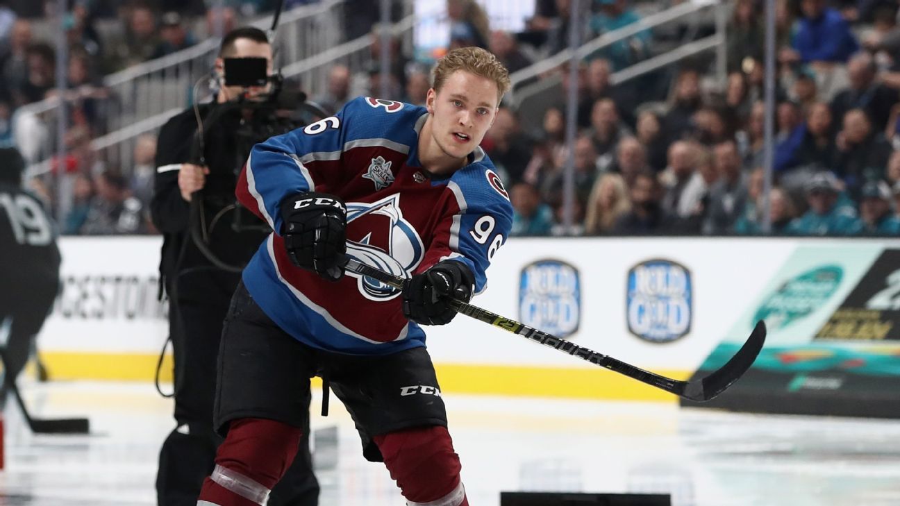 Hockey30  La blonde de Mikko Rantanen.