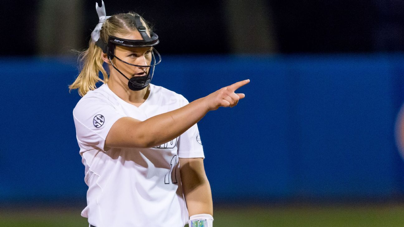 Kelly Barnhill and Florida send a daunting reminder on softball's