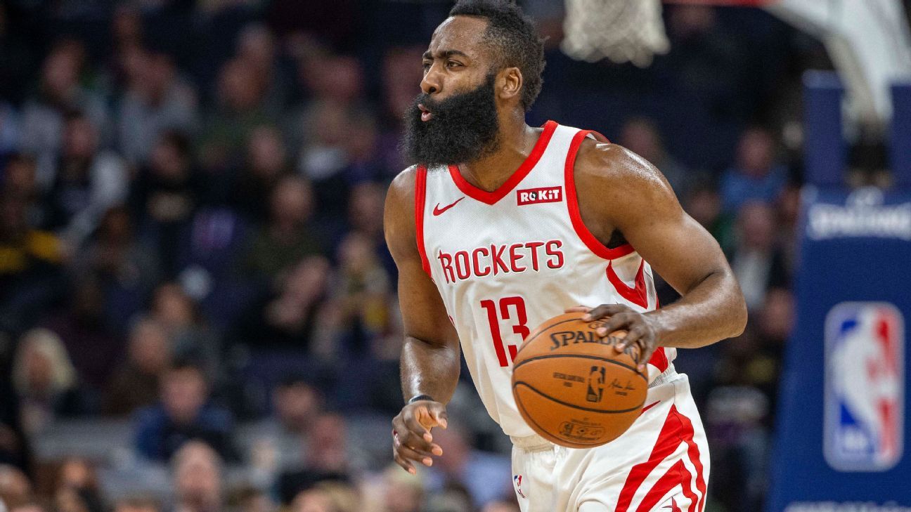 James Harden extends 30-point streak to 31 games, second 