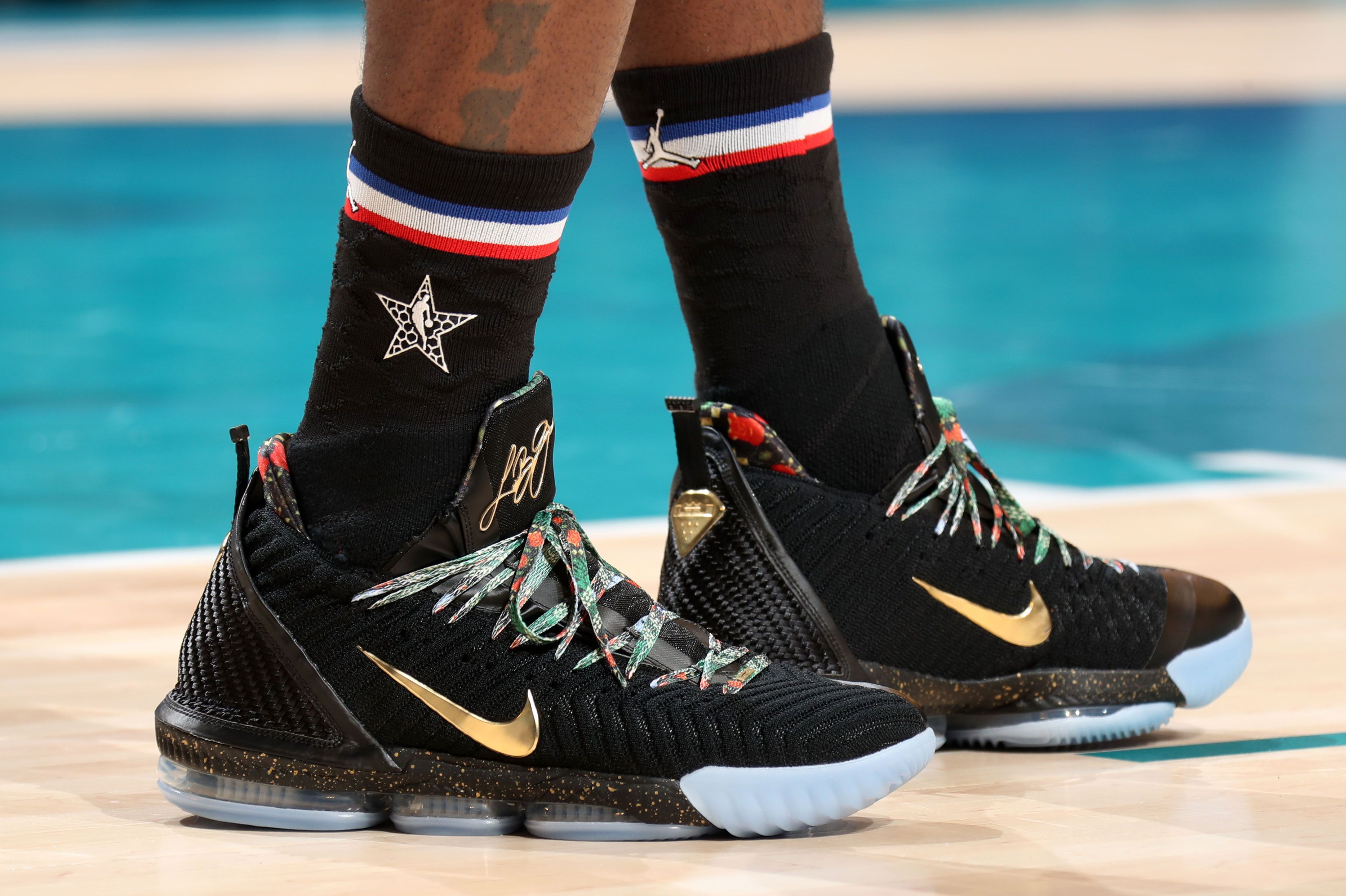 Which player had the best sneakers on All-Star Weekend?