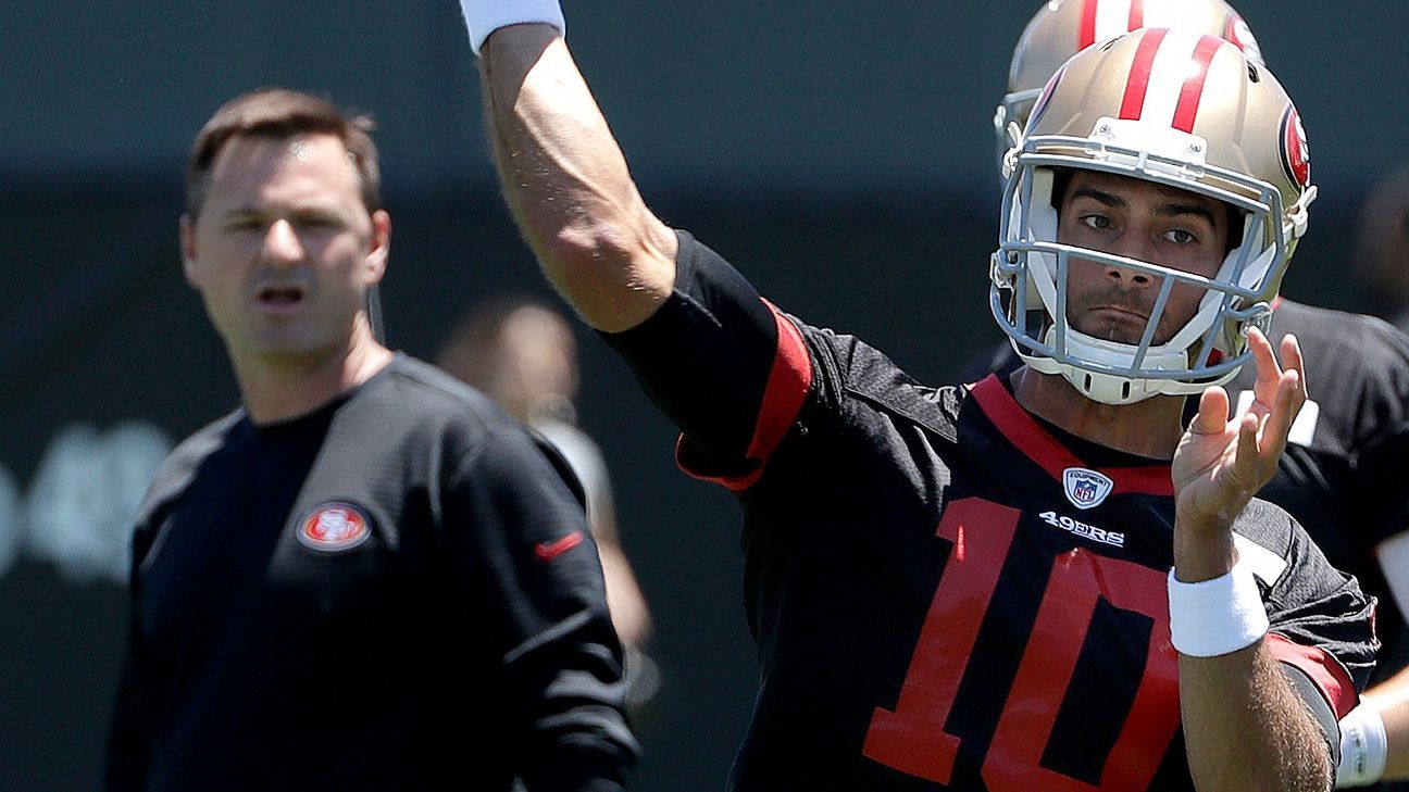 San Francisco 49ers QBs coach Rich Scangarello reaches 3-year deal to be Kentuck..