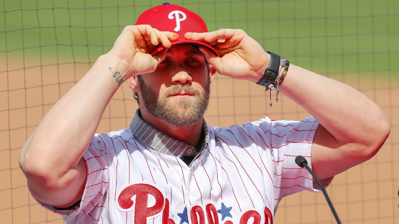 Now pitching: Harper lobbies for Trout to join him in Philadelphia