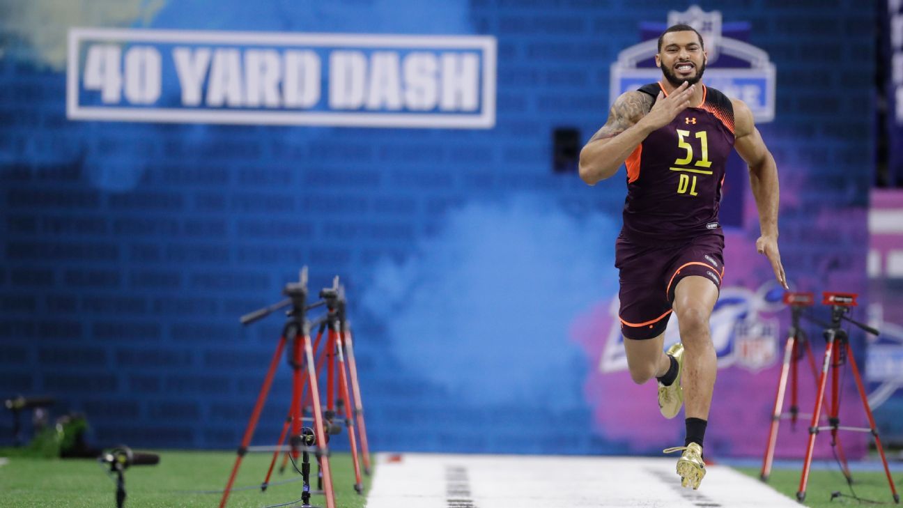 Sweat Throws Down Combine S Fastest 40 By Dl