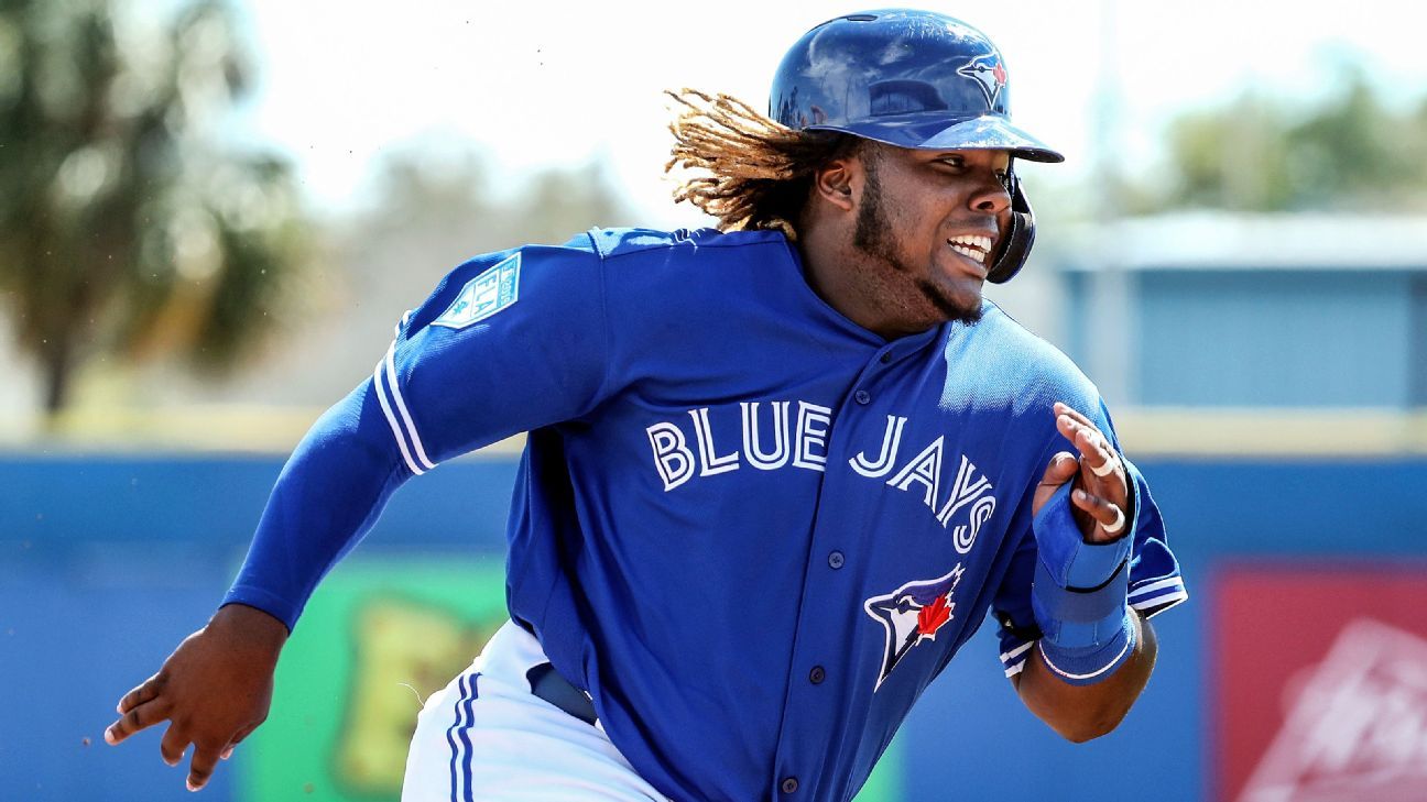 ESPN - Vladimir Guerrero sends love to his son, Vlad Jr., who's expected to  make his MLB debut Friday ❤️