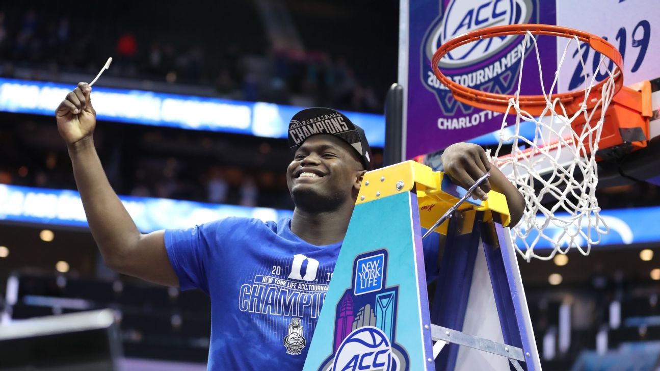 Zion Williamson  ACC Player & Freshman of the Year - Stadium