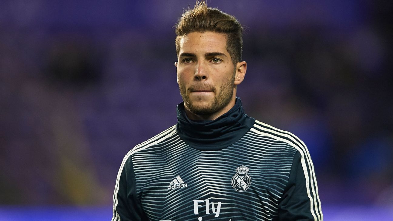 Zinedine Zidane's son Luca shown red card in Real Madrid Castilla ...