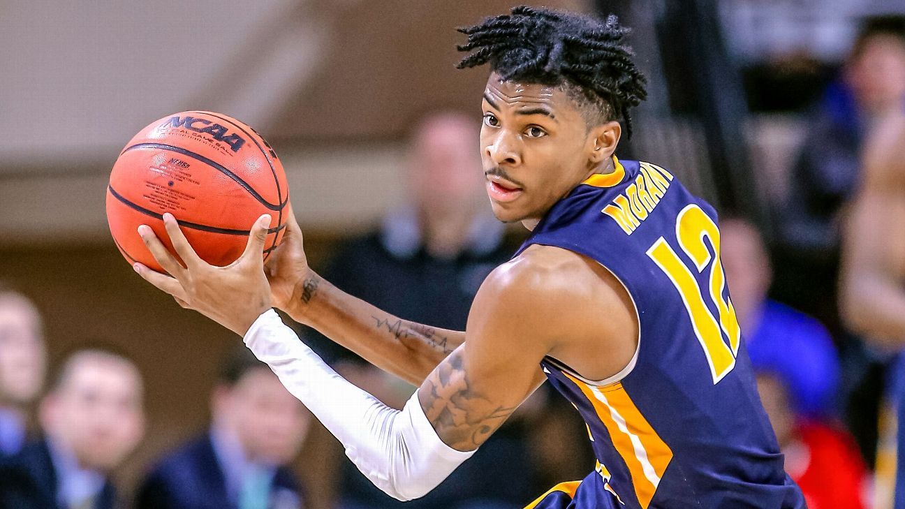 Ja Morant declares for NBA draft, leave Murray State as sophomore