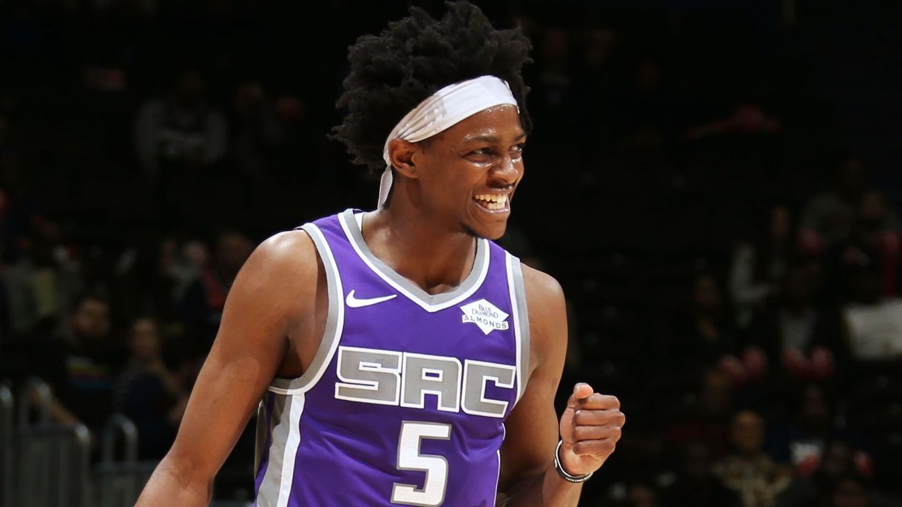 Kings' De'Aaron Fox scores 19 in return from 17-game absence - ESPN