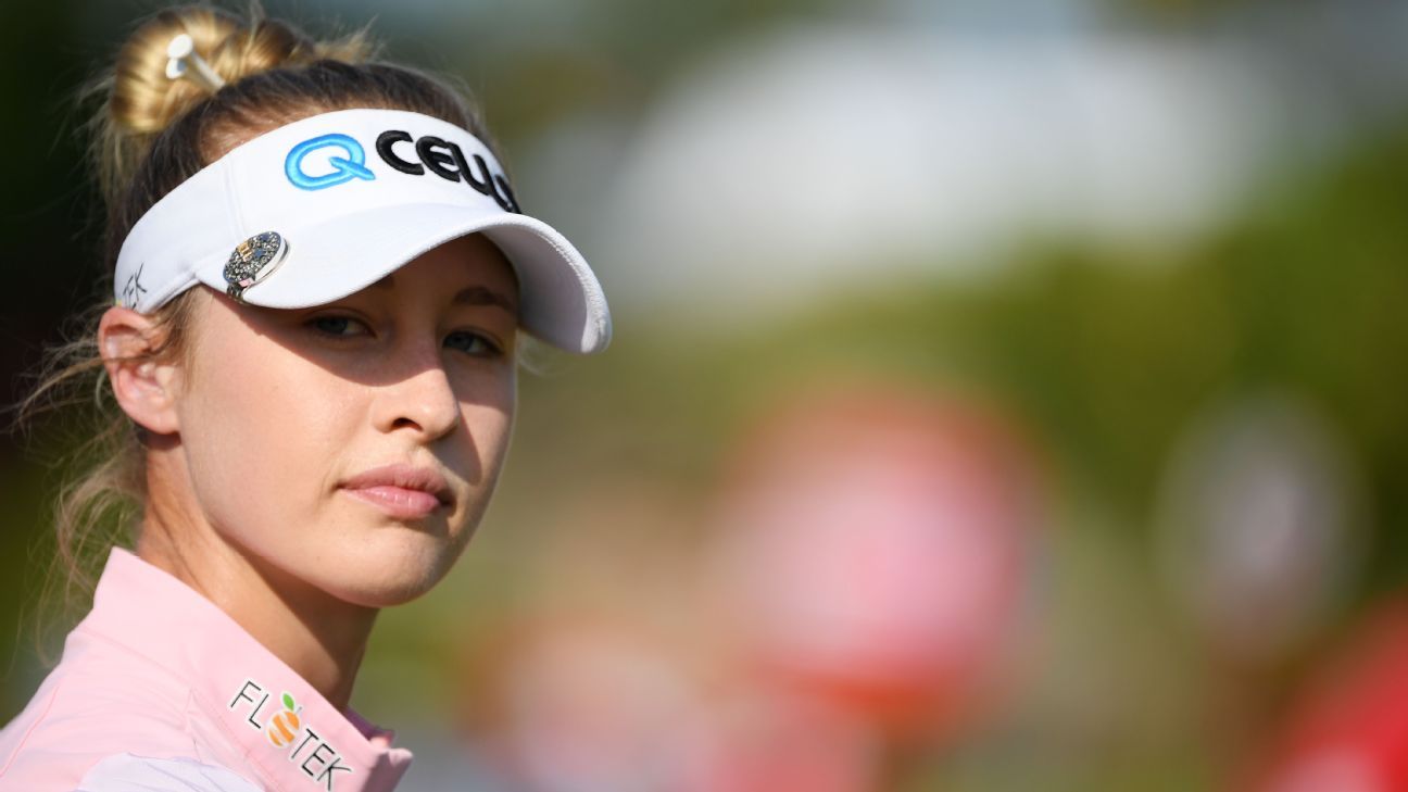 LPGA star Nelly Korda has her eyes on the prize at the ANA Inspiration