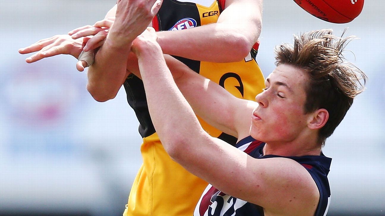 Is Charlie Dean the best key forward in the AFL draft? ESPN