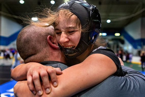 Trailblazing female high school wrestler urges Unit 5 to boost support for  girls wrestling