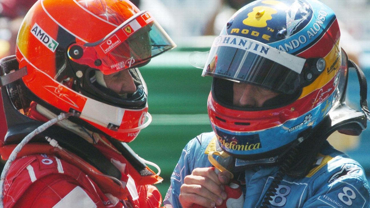 Por que o Barrichello colou um relógio no carro do Schumacher