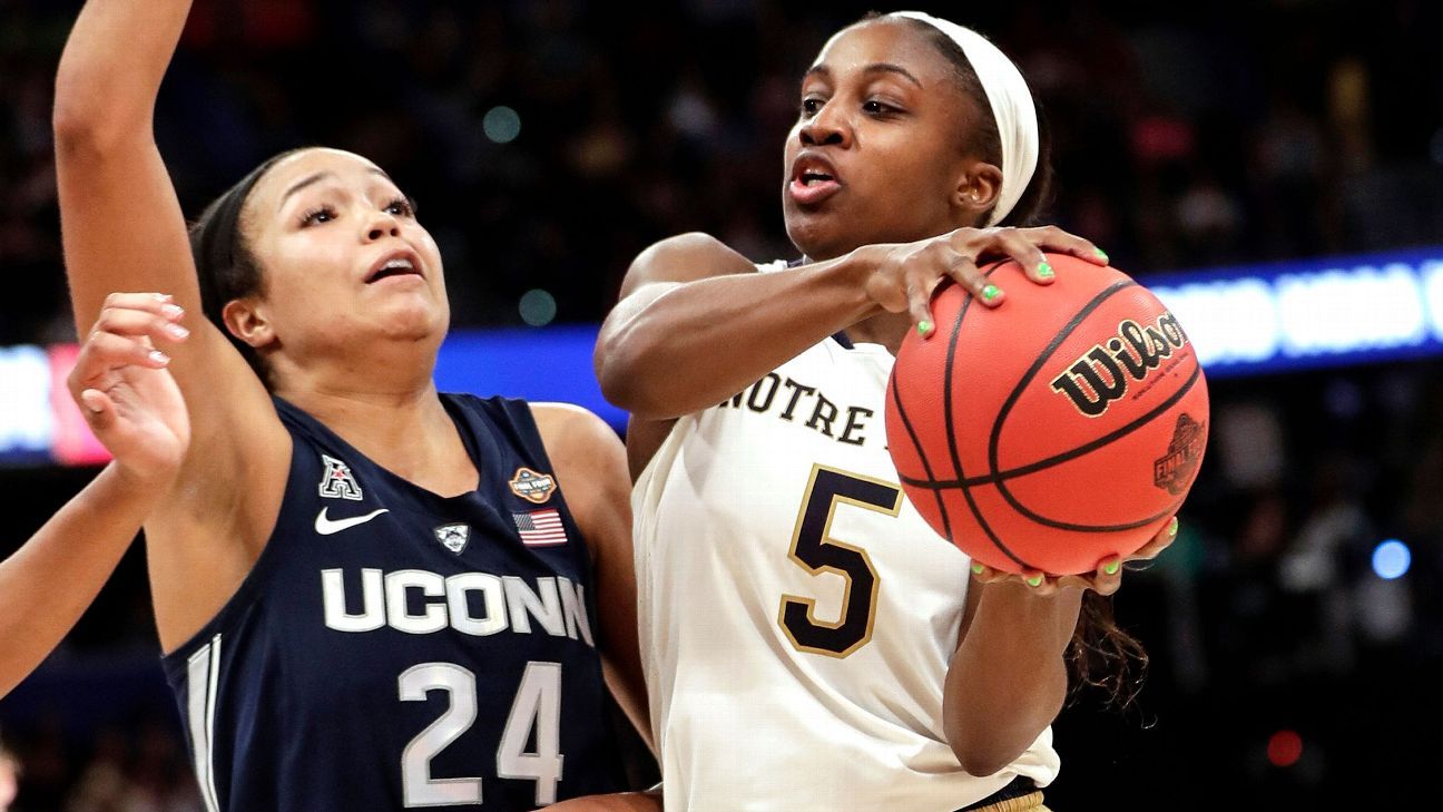 WNBA mock draft Notre Dame's Jackie Young the new No. 1 ESPN