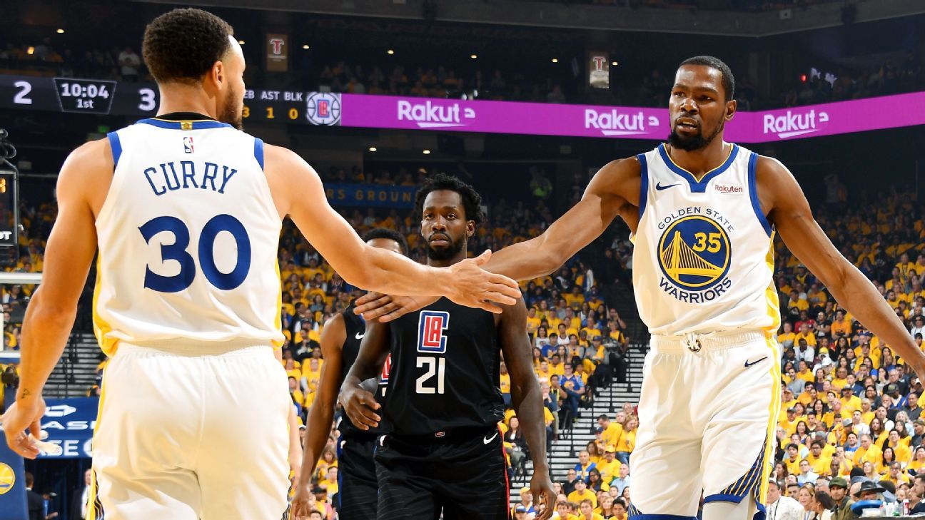 KD disputes idea Warriors are better without him - ESPN