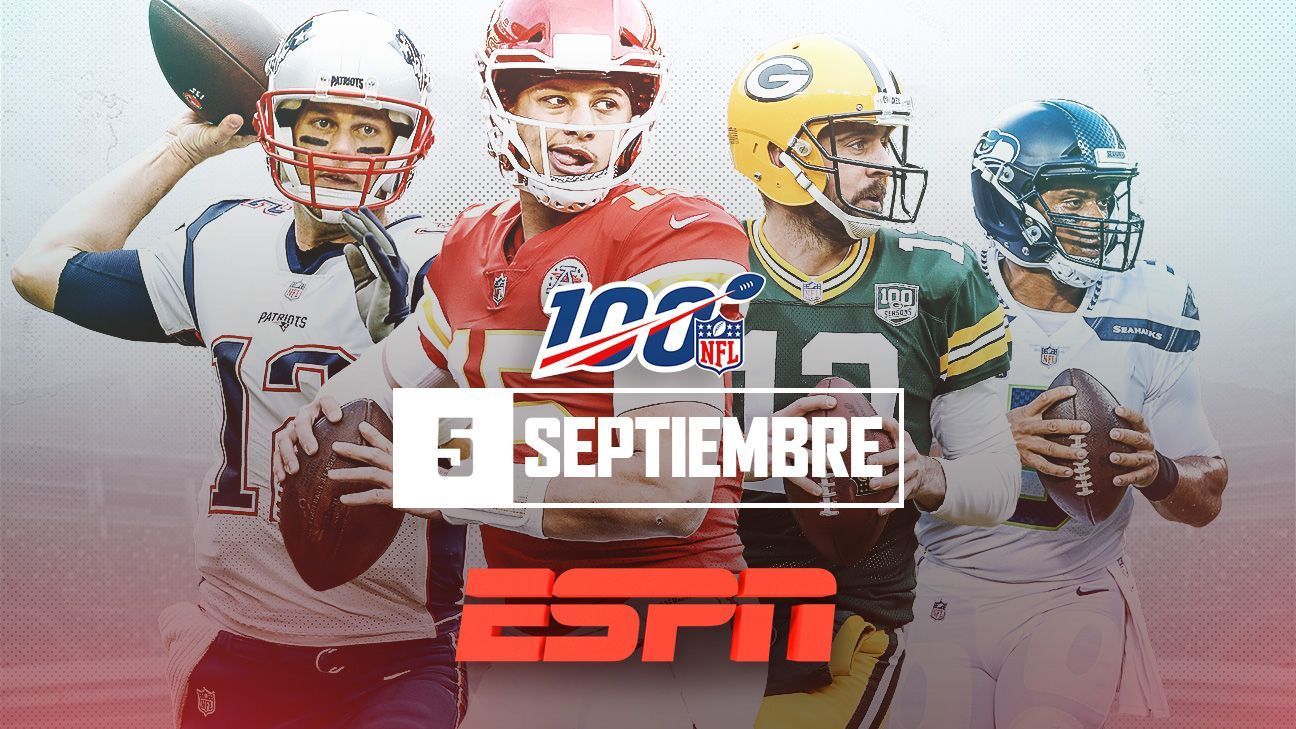 Revelan el calendario de la temporada 2019 de la NFL