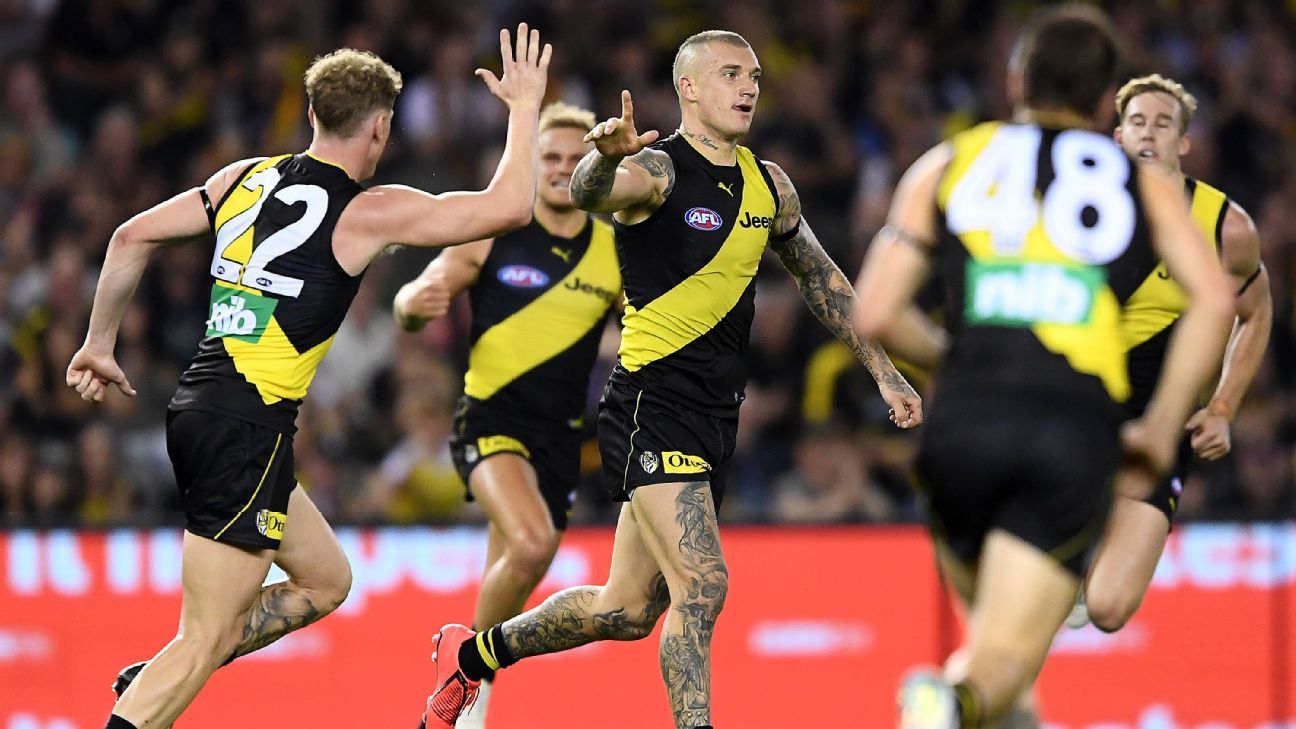 AFL Richmond Tigers dominate Sydney Swans for solid win