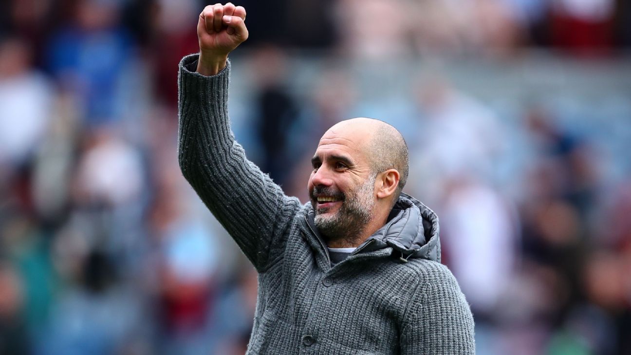 Man City to auction Pep Guardiola's winning 'coatigan'