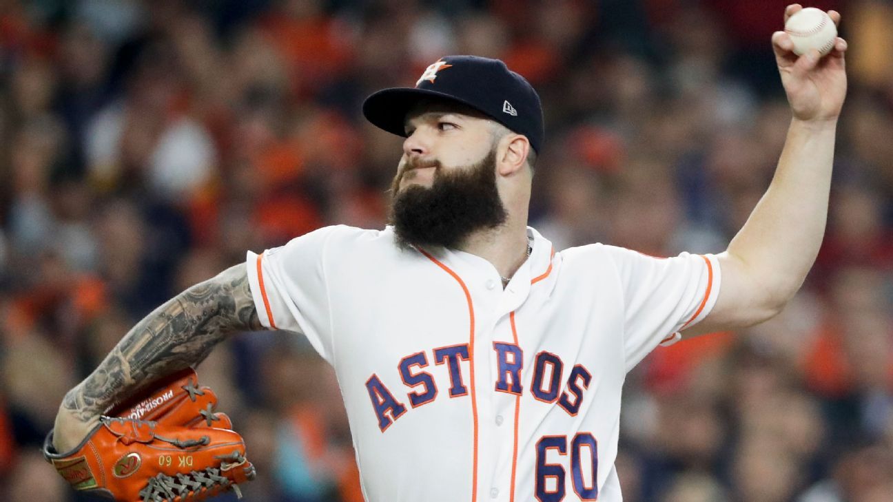 Dallas Keuchel apologizes for Astros stealing signs - Sports