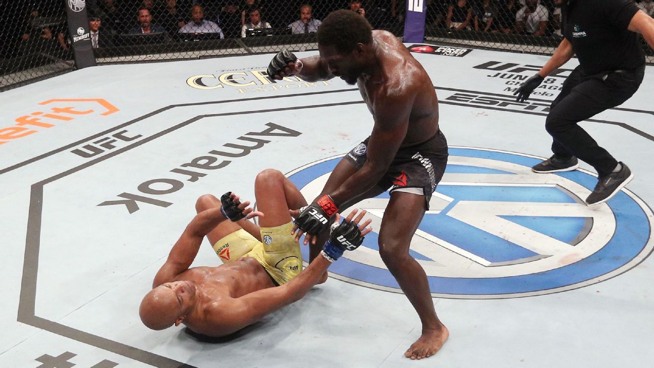 Anderson Silva avoids serious injury in UFC 237 loss to Jared Cannonier -  MMA Fighting