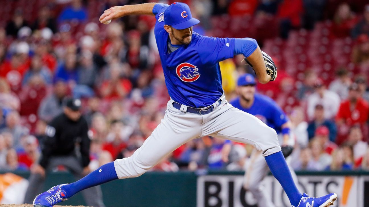 Refilling Cubs' pen: Closer Craig Kimbrel to be activated from IL Sunday;  Steve Cishek also close - Chicago Sun-Times