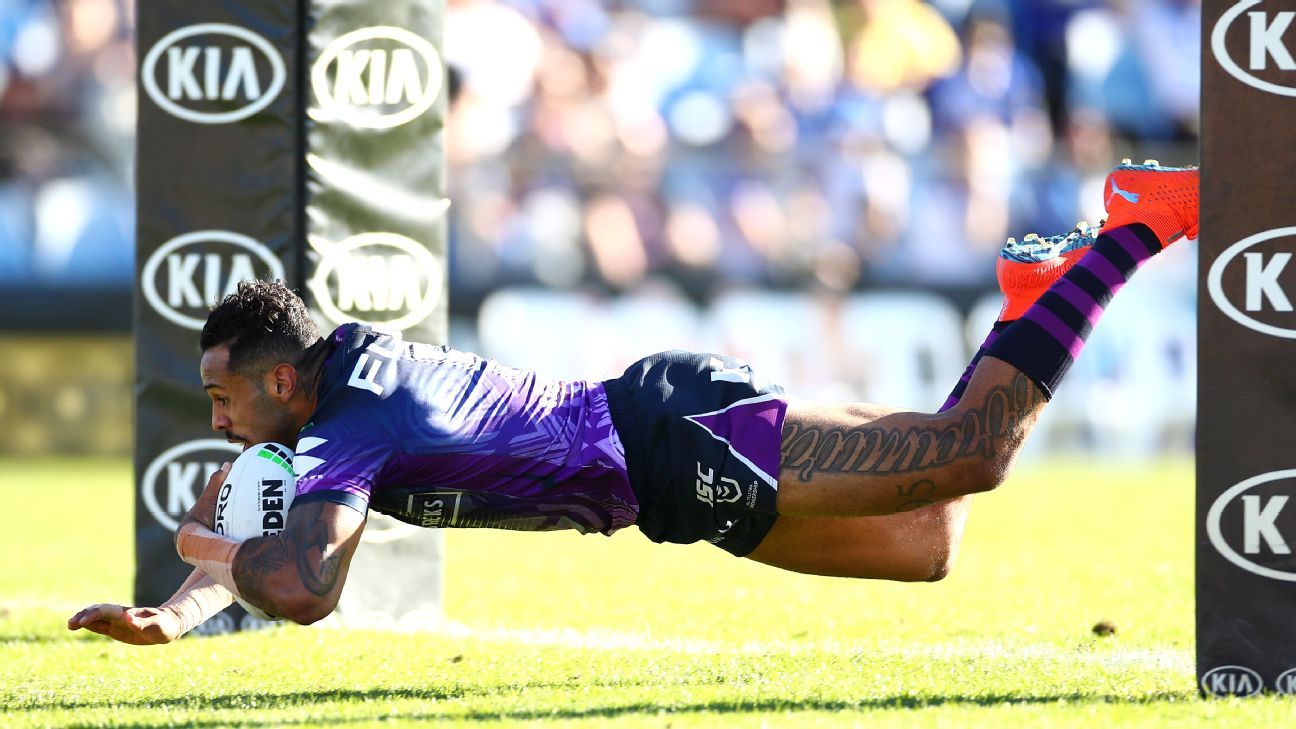 Nrl Melbourne Storm S Late Blitz Blows Away Canterbury Bulldogs