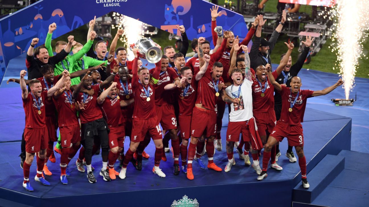 Power Rankings Champions League winners  Liverpool end 