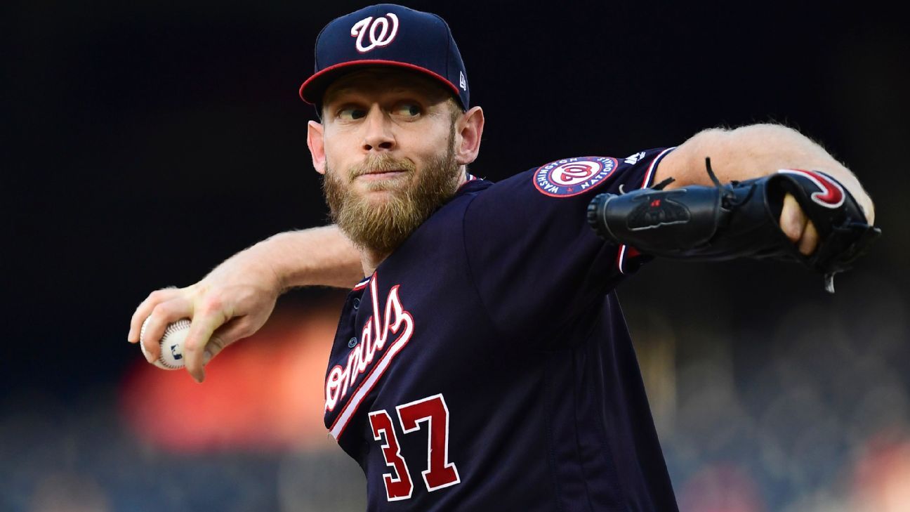 Washington Nationals' Stephen Strasburg finishes third in 2017 Cy