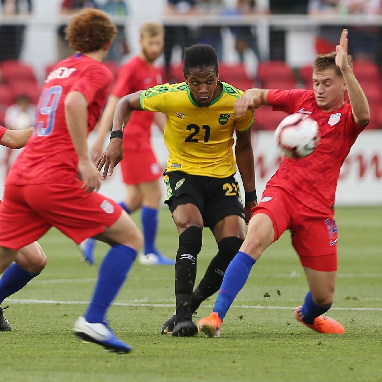 United States vs. Jamaica Football Match Report June 5