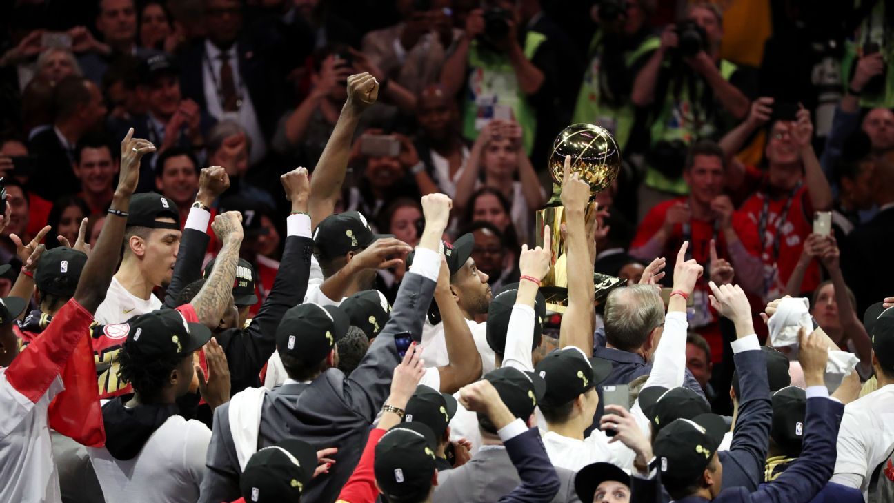 Raptors top Warriors for 1st title in team history - ESPN