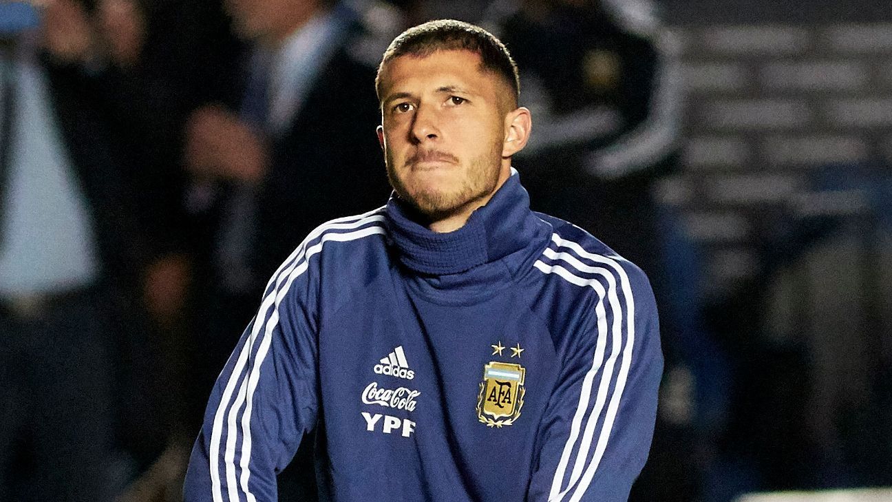 Guido Rodríguez, fuera del 11 titular de Argentina ESPN
