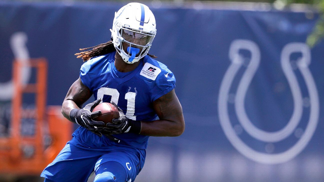 Colts' Mo Alie-Cox runs a unique post route toward 'special role
