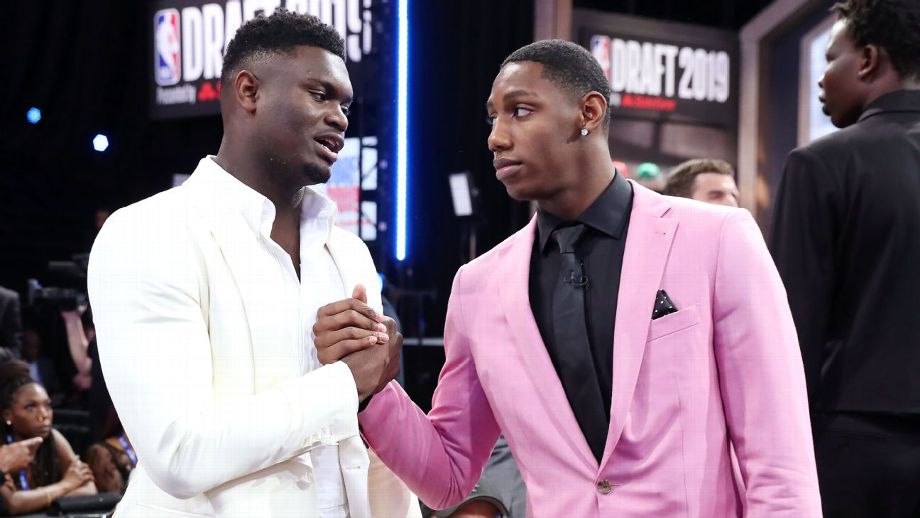 Zion Williamson seleccionado numero 1 del draft de NBA