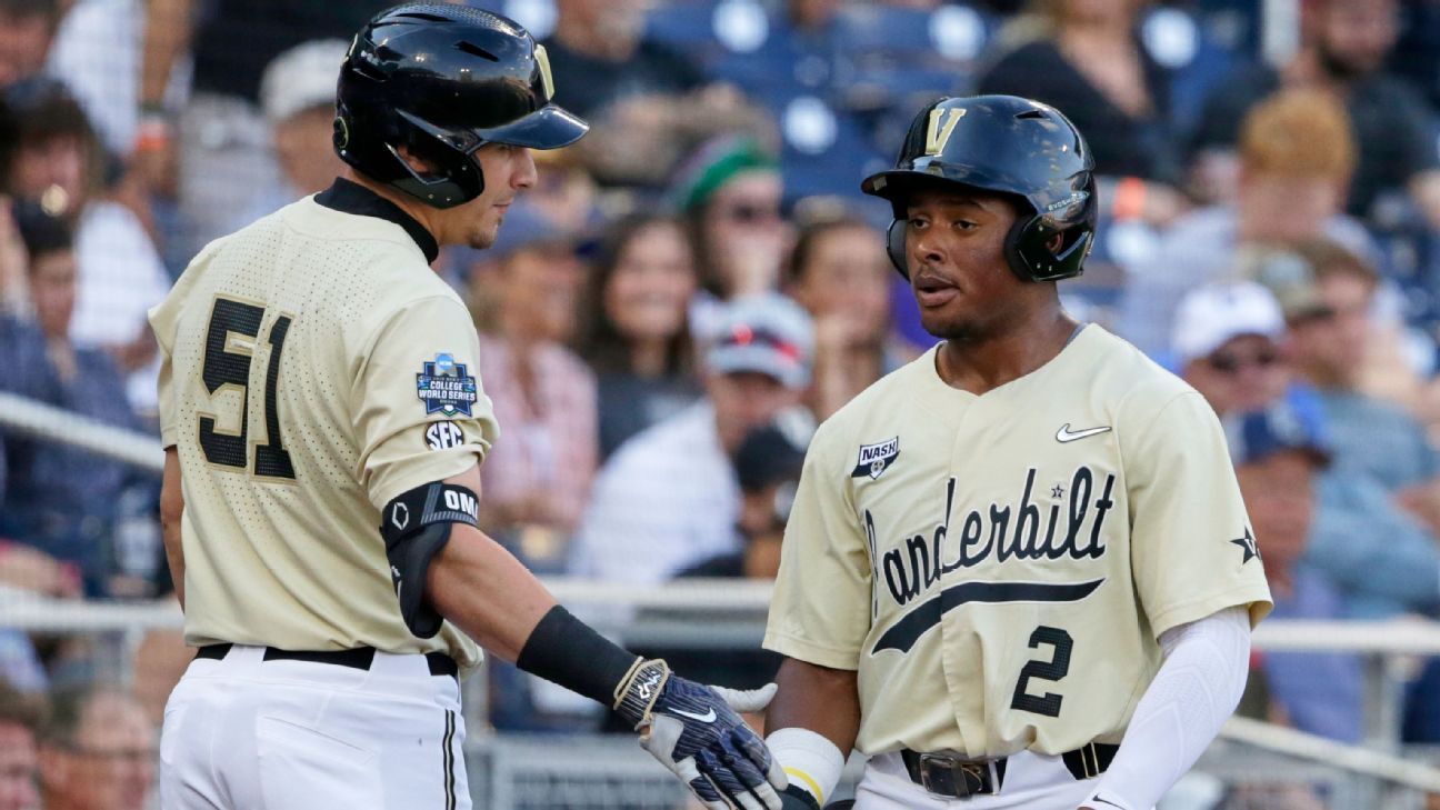 Vandy tops Louisville, gets Michigan in CWS finals ESPN