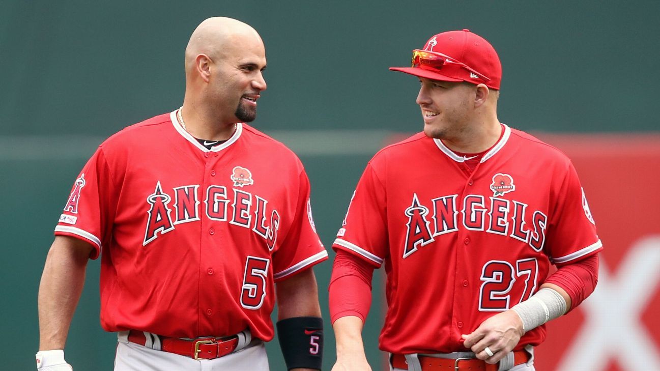 Mike Trout among MLB legends upset over Angels' Albert Pujols move