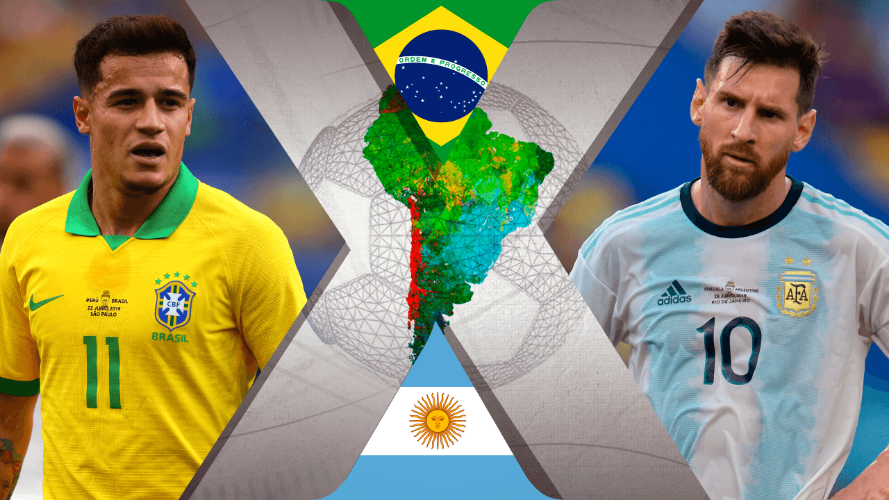 Brasil x Argentina AO VIVO pela Copa América: siga em TEMPO REAL com