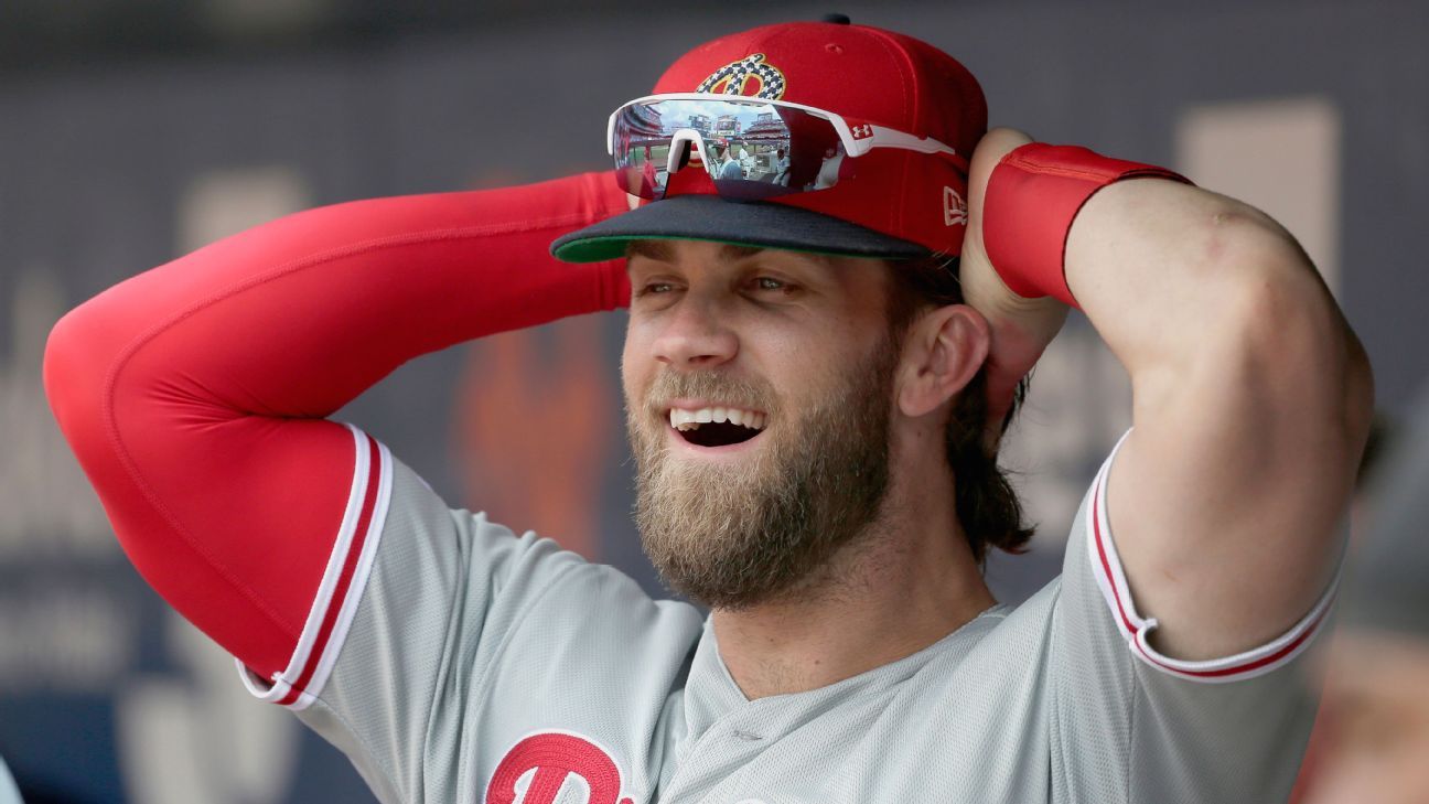 Bryce Harper is all over the 2019 MLB All-Star Game banners even though  he's not an All-Star