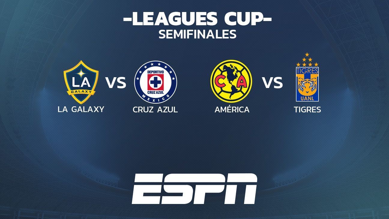 Definidas las semifinales de la Leagues Cup ESPN