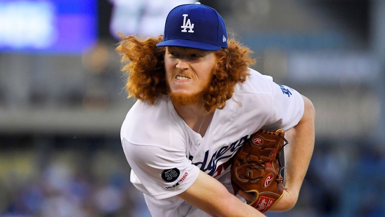 Dustin May - Los Angeles Dodgers Starting Pitcher - ESPN