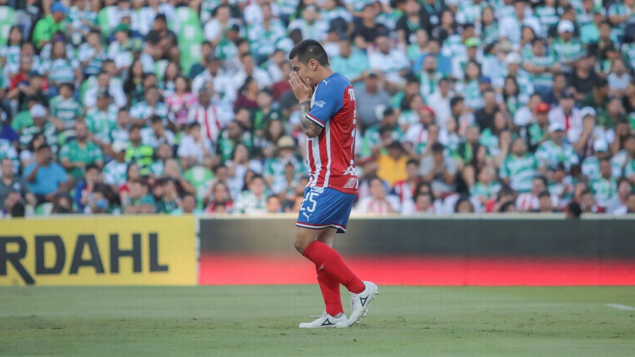 Chivas, acostumbrado a ocupar el decimoquinto puesto de la tabla