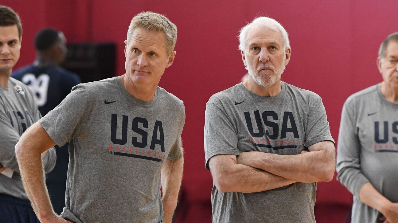 Golden State Warriors coach Steve Kerr to be next men's national team coach for USA Basketball