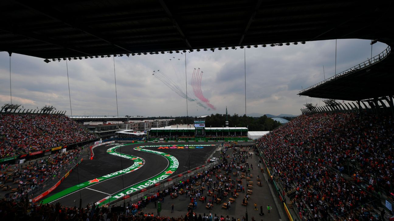 Mexican GP extended until 2025 F1 season ESPN