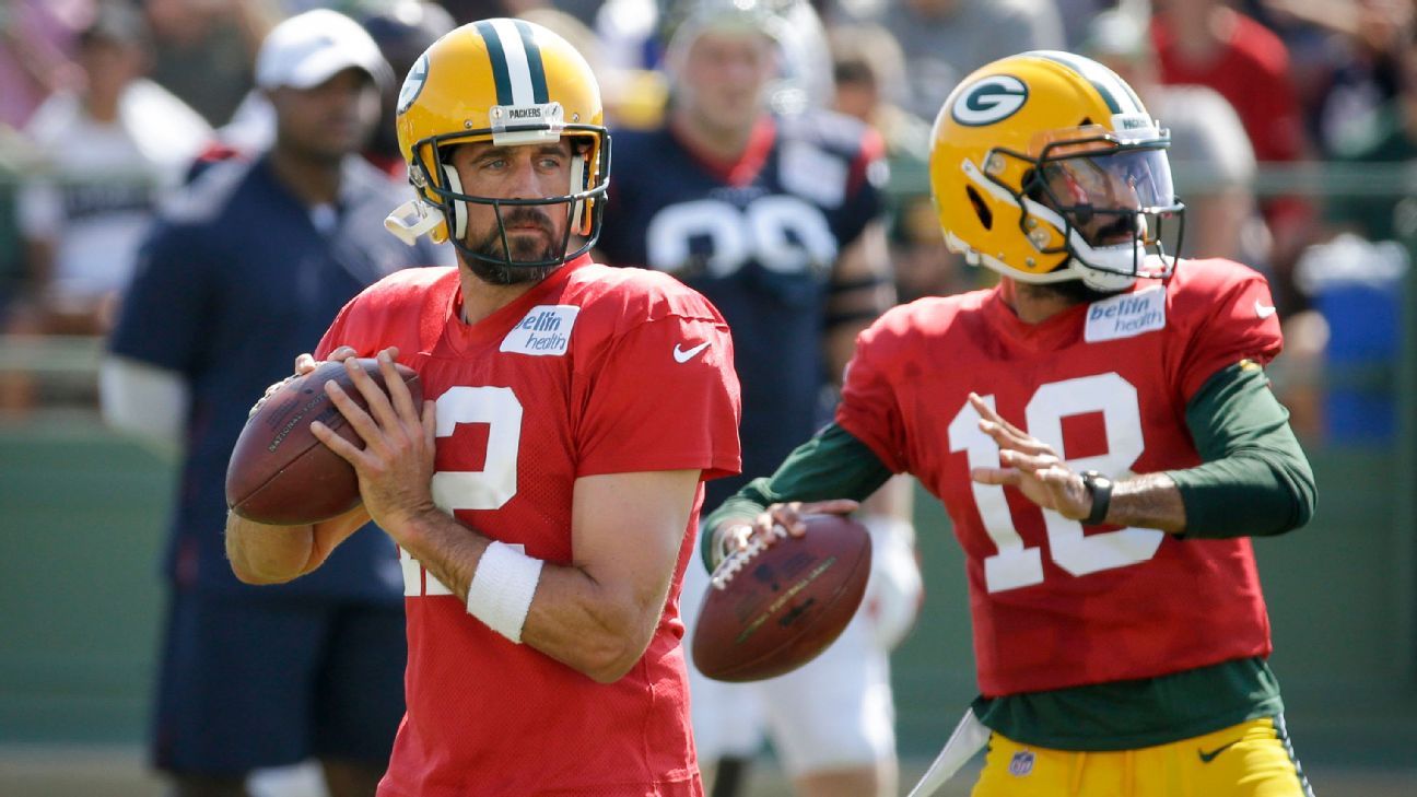 Rodgers returns to practice on limited basis ahead of Packers-Vikings clash  National News - Bally Sports