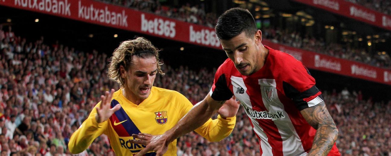 Athletic Bilbao vs. Barcelona - Reporte del Partido - 16 agosto, 2019 - ESPN