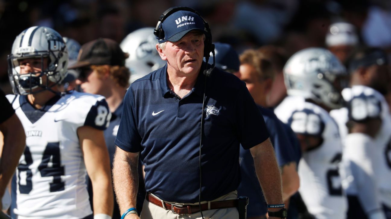 New Hampshire football coach Sean McDonnell retires after 23 seasons - ESPN