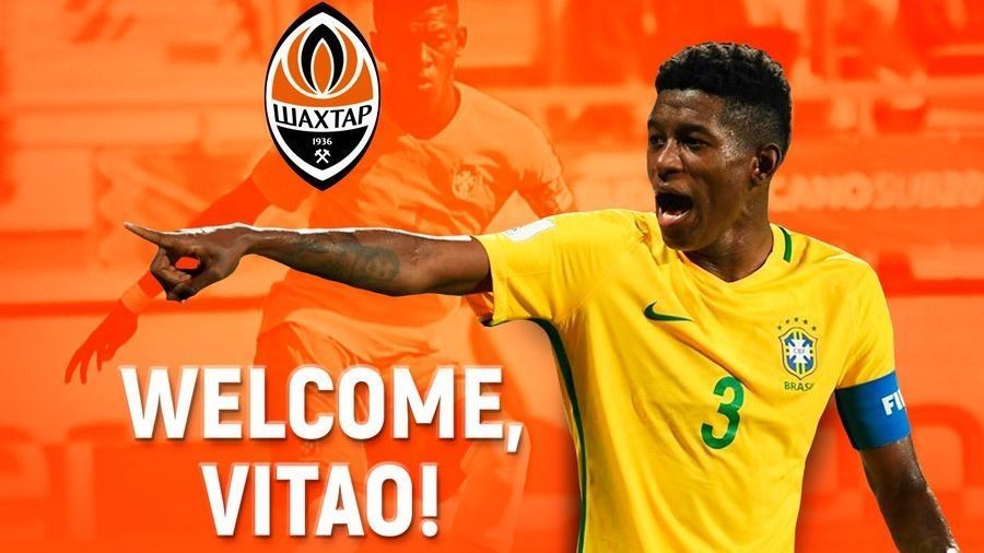 Palmeiras acerta a venda do zagueiro Vitão, de 19 anos, para o Shakhtar Donetsk, da Ucrânia